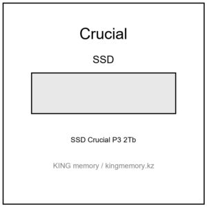 SSD Crucial P3 2Tb